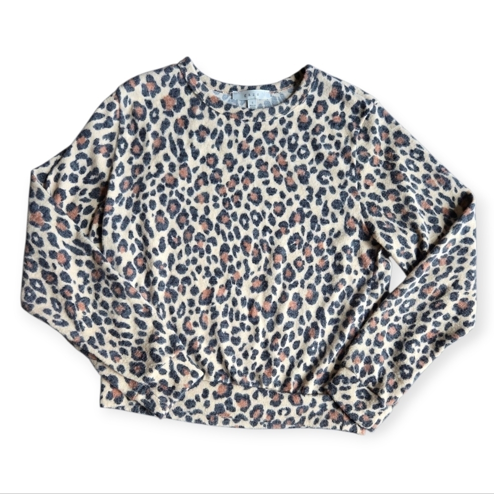 Gaze Animal Print Sweater